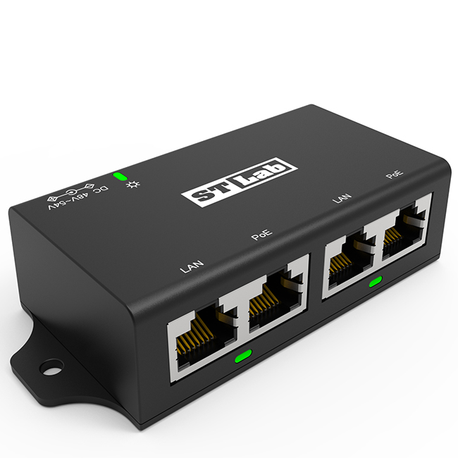 Dual Port PoE Injector – תמונה 2