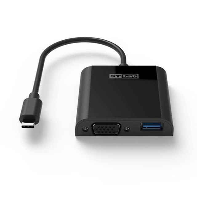 USB-C to VGA Adapter with PD