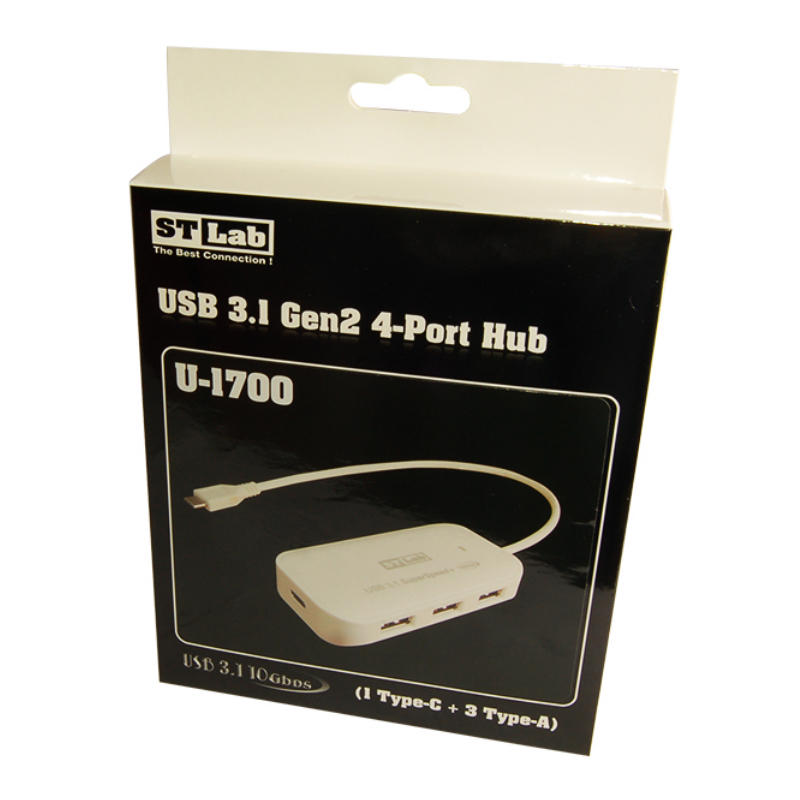 USB 3.1 Gen2 Type-C – 4Port Hub – תמונה 2