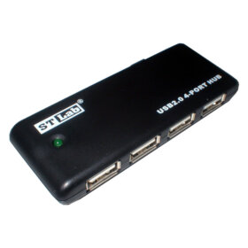 USB2.0 4-Port Hub (Pocket)
