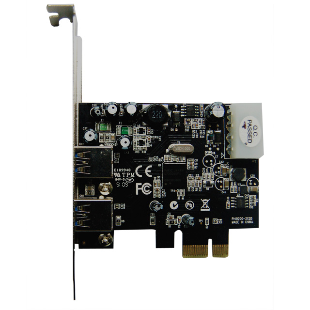 USB 3.0 2-Port PCIe Card – תמונה 2