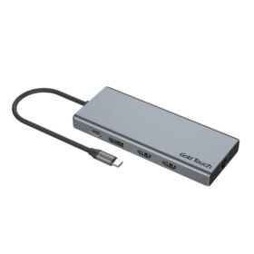תחנת עגינה Gold Touch USB-Type C SU-C18 - צבע כסוף