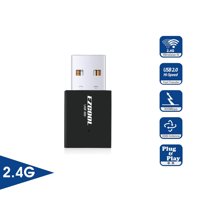 WIFI USB Mini Dongle Adapter – תמונה 2