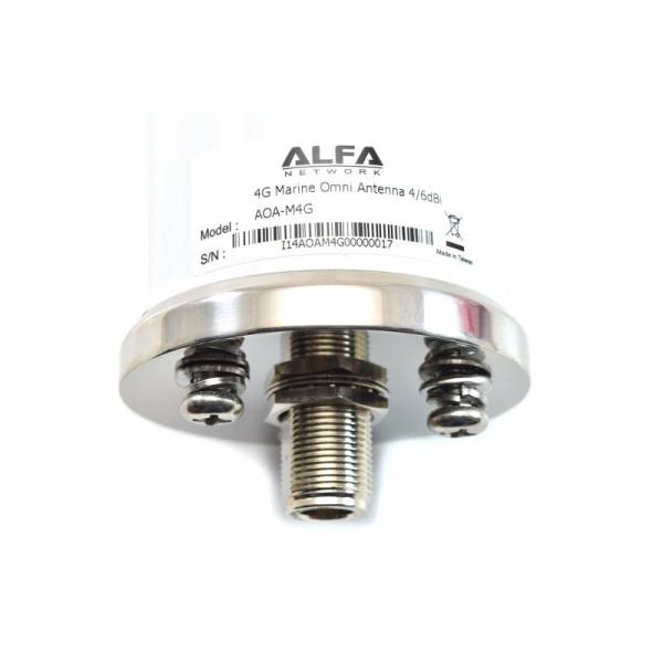 4G LTE Outdoor Omni Antenna 6dBi –Marine Grade High-Gain Antenna – תמונה 3