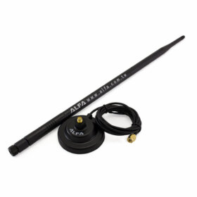 Alfa 2.4GHz Dipole Antenna 9dBi Magnet Base RP-SMA Male