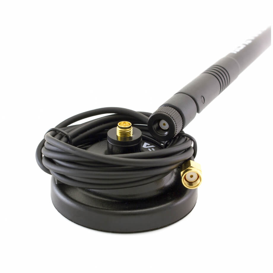 Alfa 2.4GHz Dipole Antenna 9dBi Magnet Base RP-SMA Male – תמונה 2
