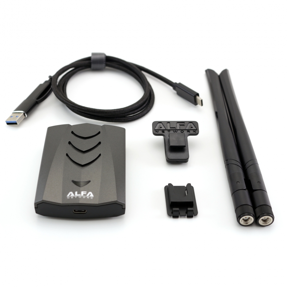 Alfa AWUS036ACH-C USB WiFi Adapter –Dual-Band AC1200 High Power – תמונה 5