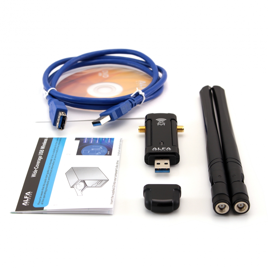 Alfa AWUS036ACM USB WiFi Adapter –Dual-Band AC1200 High Power – תמונה 3