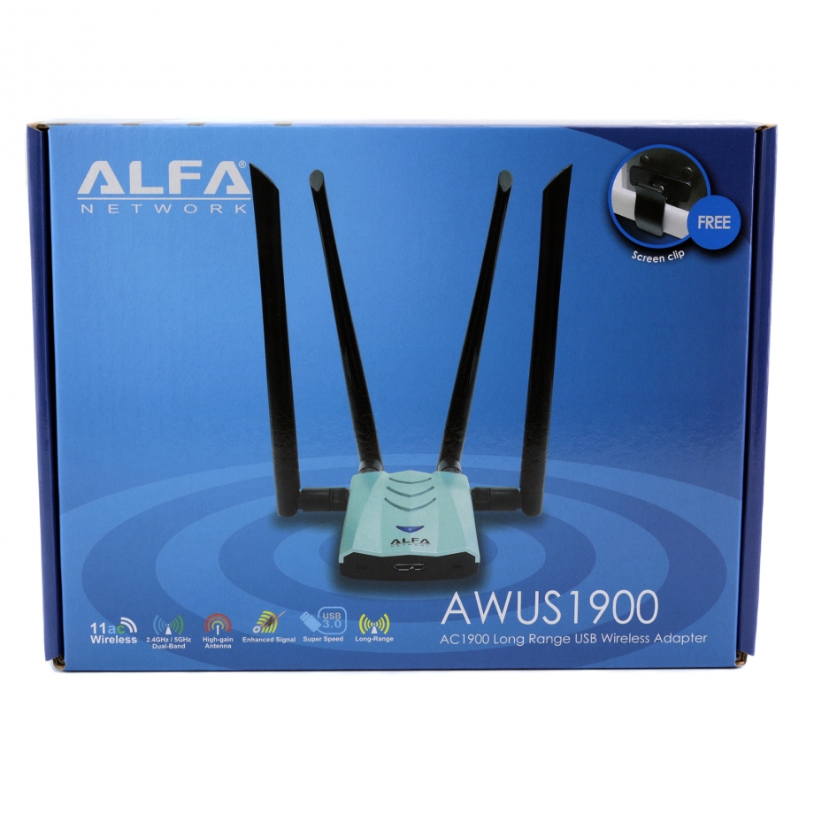 Alfa USB Adapter AWUS1900 – תמונה 8