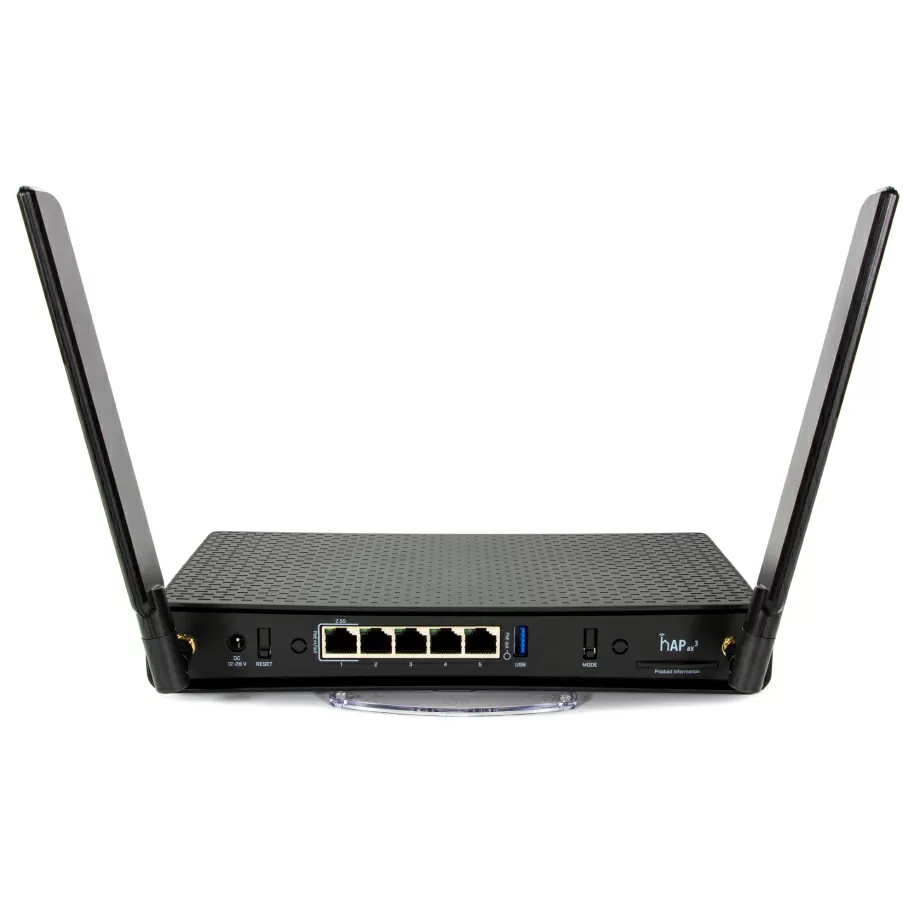 MikroTik hAP ax3 WiFi 6 Router –Powerful Dual-Band Home & Office Router – תמונה 2