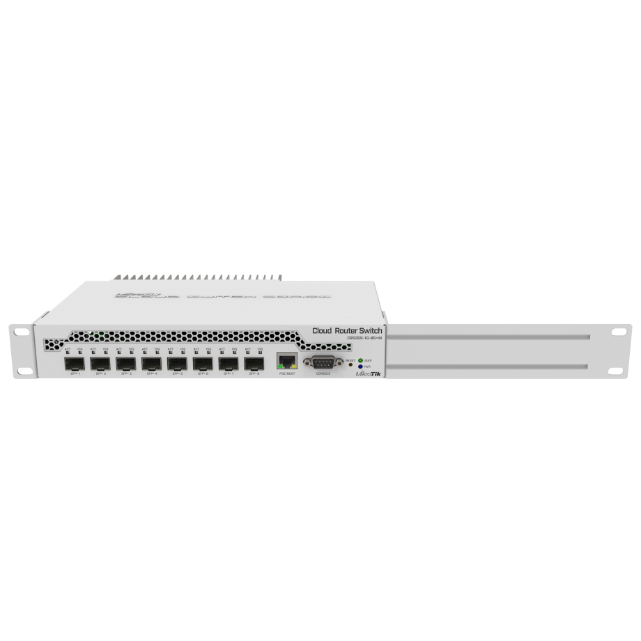 MikroTik CRS309-1G-8S+IN Switch –8x SFP+ 10G Fiber – תמונה 2
