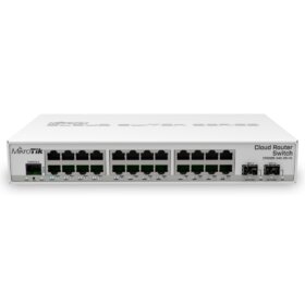 MikroTik CRS326-24G-2S+IN Switch –24x Gigabit, 2x SFP+