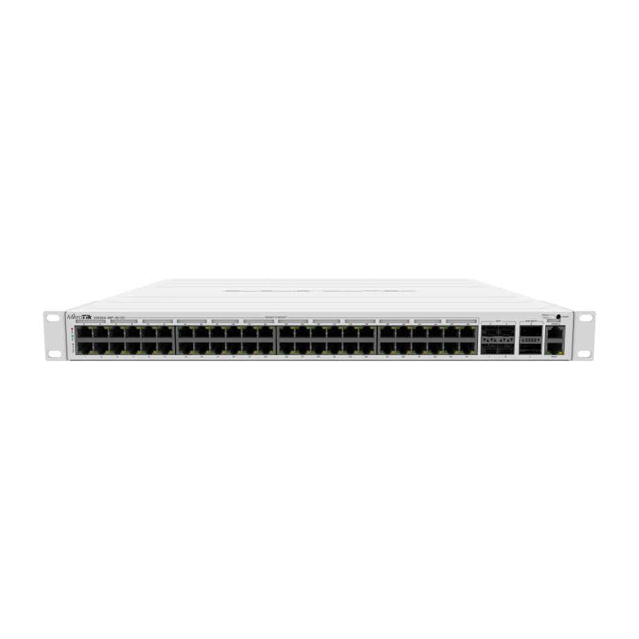 MikroTik CRS354-48P-4S+2Q+RM Switch –48x PoE, 4x SFP+, 2x QSFP+ – תמונה 3