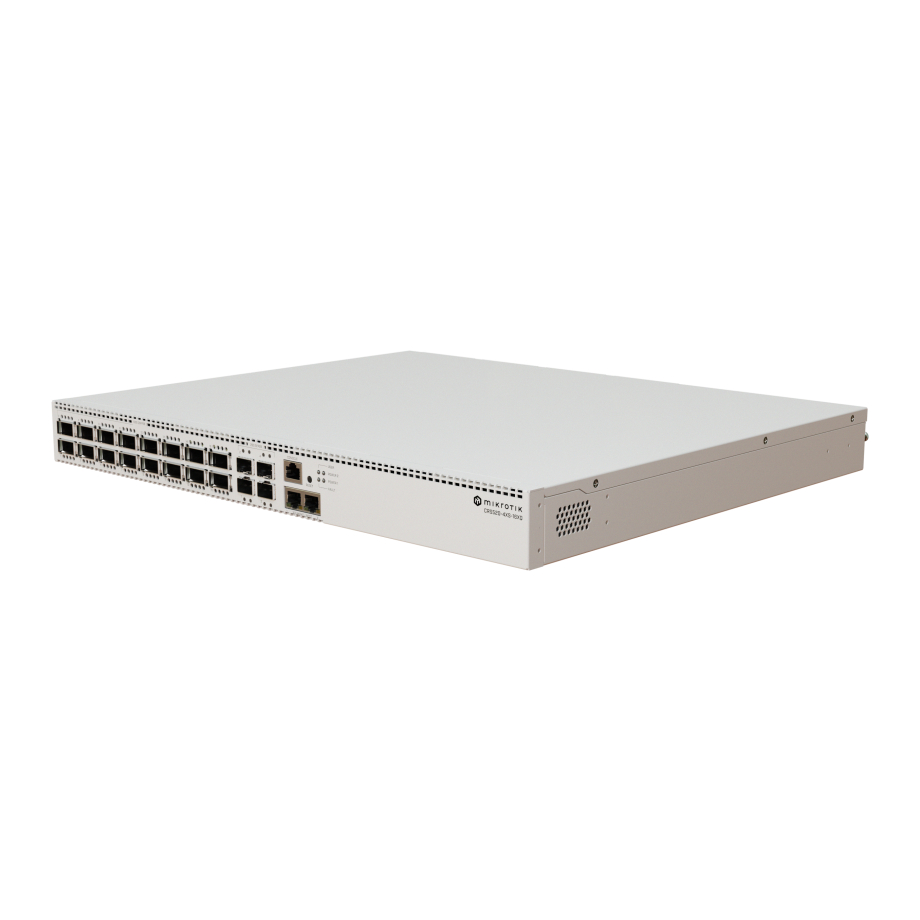 MikroTik CRS520-4XS-16XQ+RM Switch –100G QSFP28 Data Center – תמונה 2