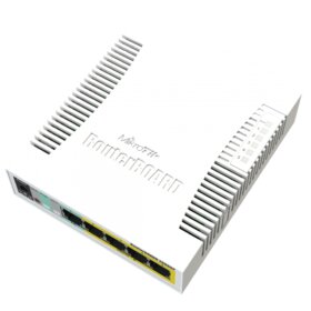 MikroTik RB260GSP Switch –5x Gigabit, PoE-Out, 1x SFP Smart Switch