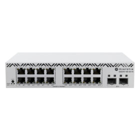 MikroTik CSS318-16G-2S+IN Switch –16x Gigabit, 2x SFP+ 10G Cloud Smart