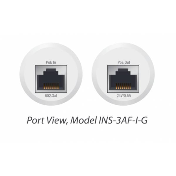Ubiquiti Instant 802.3af Indoor 48V Gigabit PoE Converter