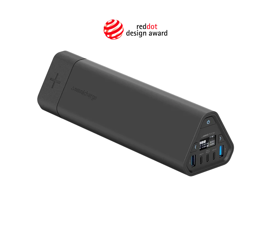 Omni 40C+ – תחנת כוח ניידת עוצמתית למחשבים ניידים וציוד מקצועי