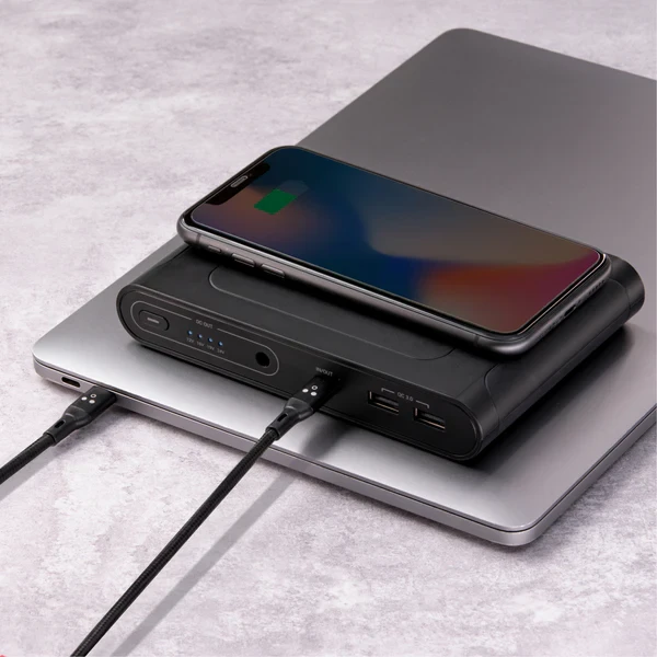 Omni Mobile 25600 – סוללת גיבוי עוצמתית למחשב נייד, סמארטפון וטאבלט – תמונה 2