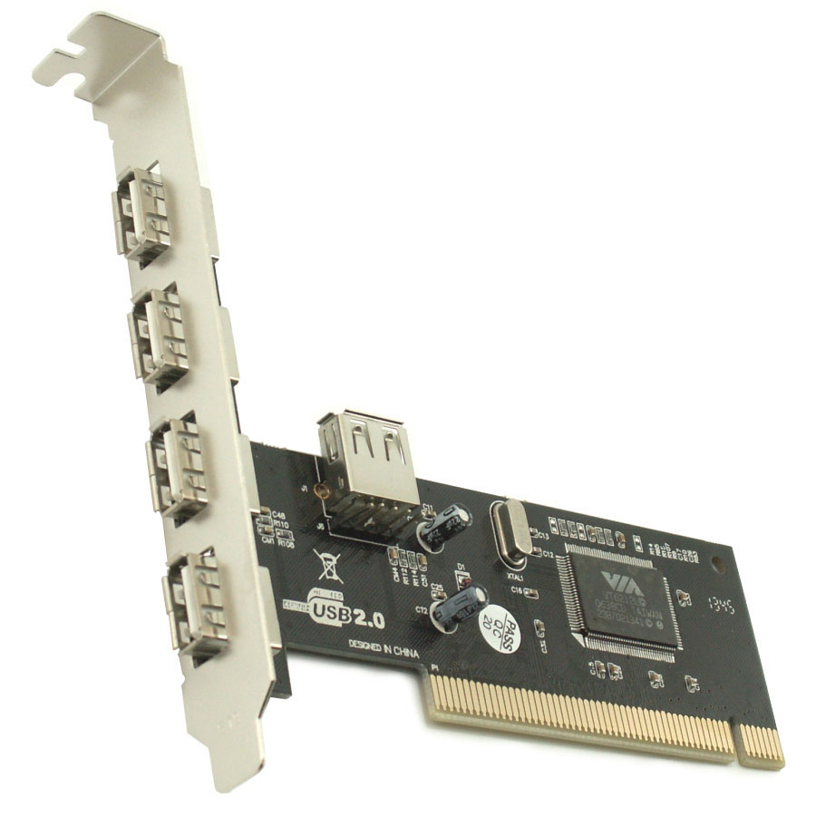 PCI Card 4 1Port USB2.0 – תמונה 2