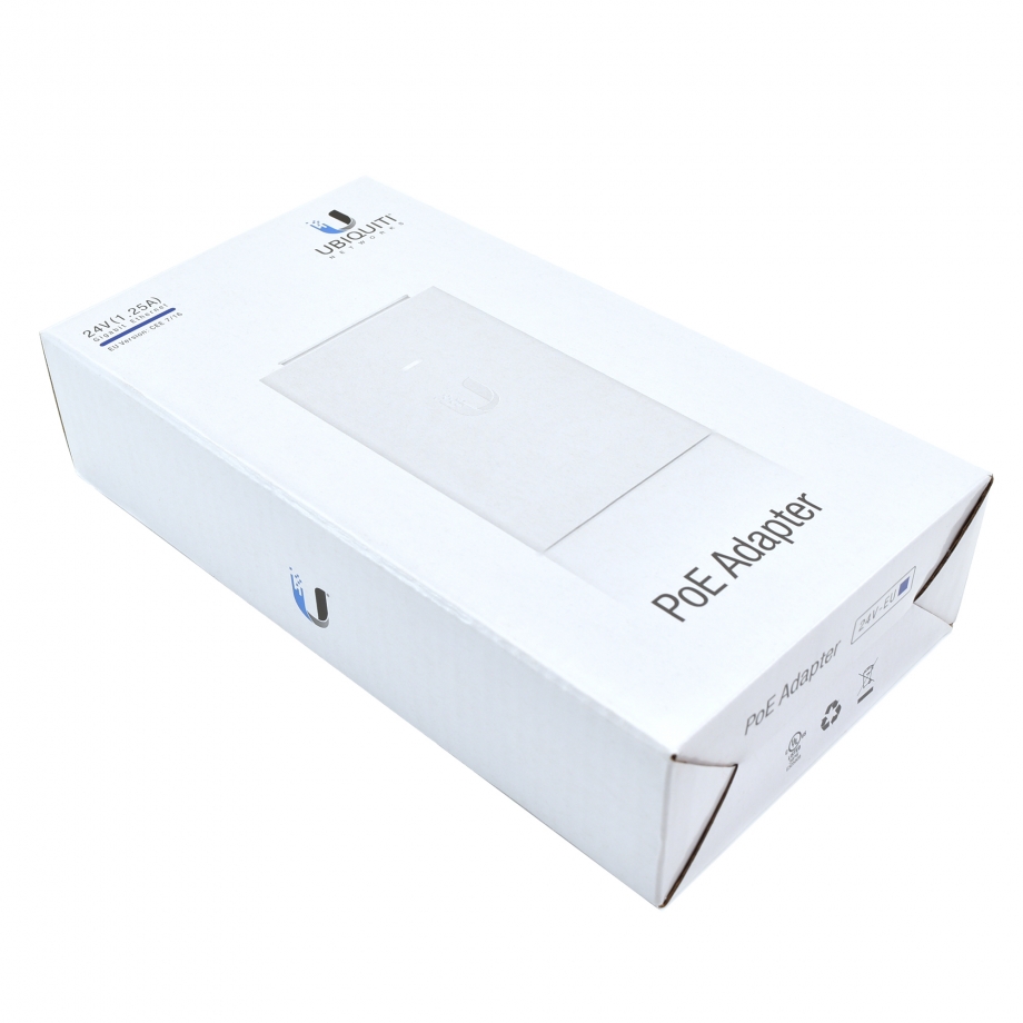 Ubiquiti Gigabit Power Adapter POE-24-30W-G-WH – תמונה 2