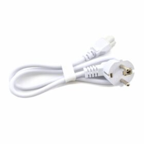 Power Cord C5 EU Plug White 65cm