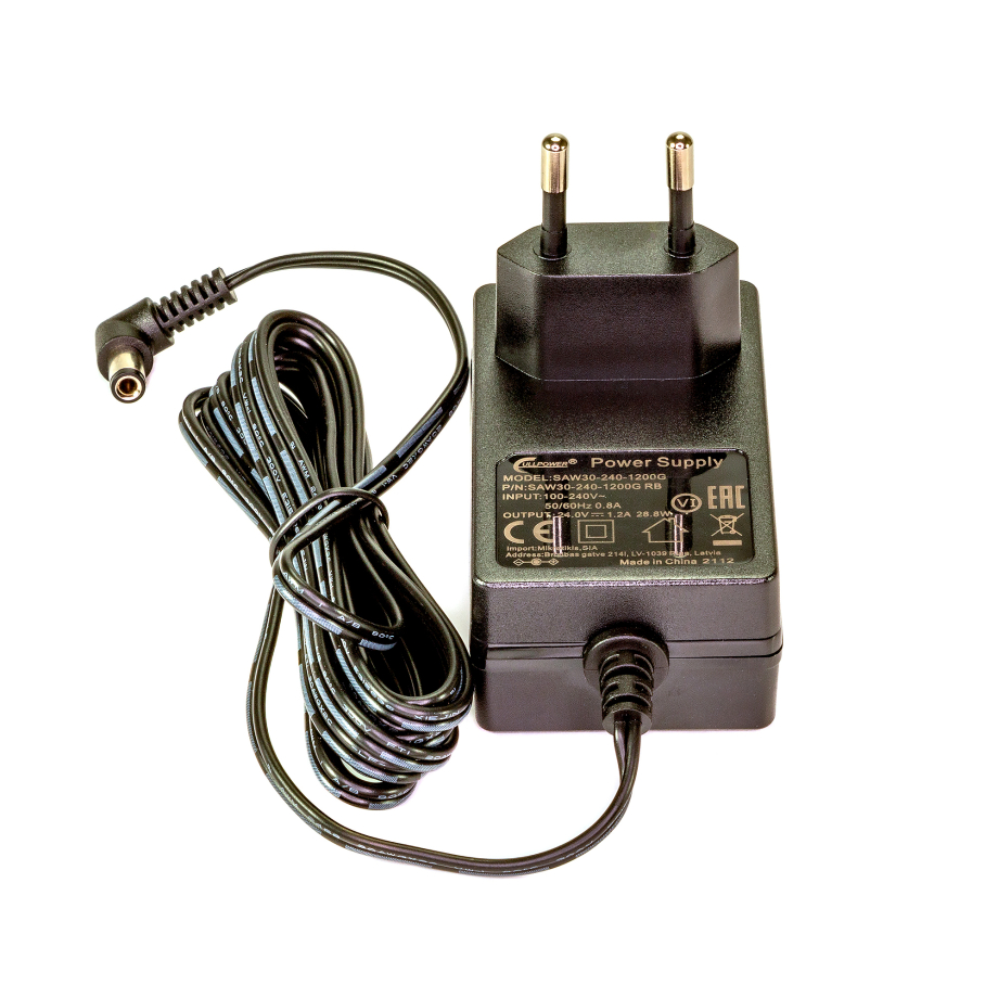 MikroTik Power Adapter 24V 1.2A – תמונה 2