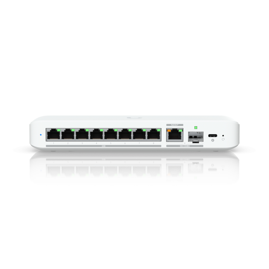 Ubiquiti UniFi Switch Flex 2.5G –8-Port Multi-Gigabit Switch