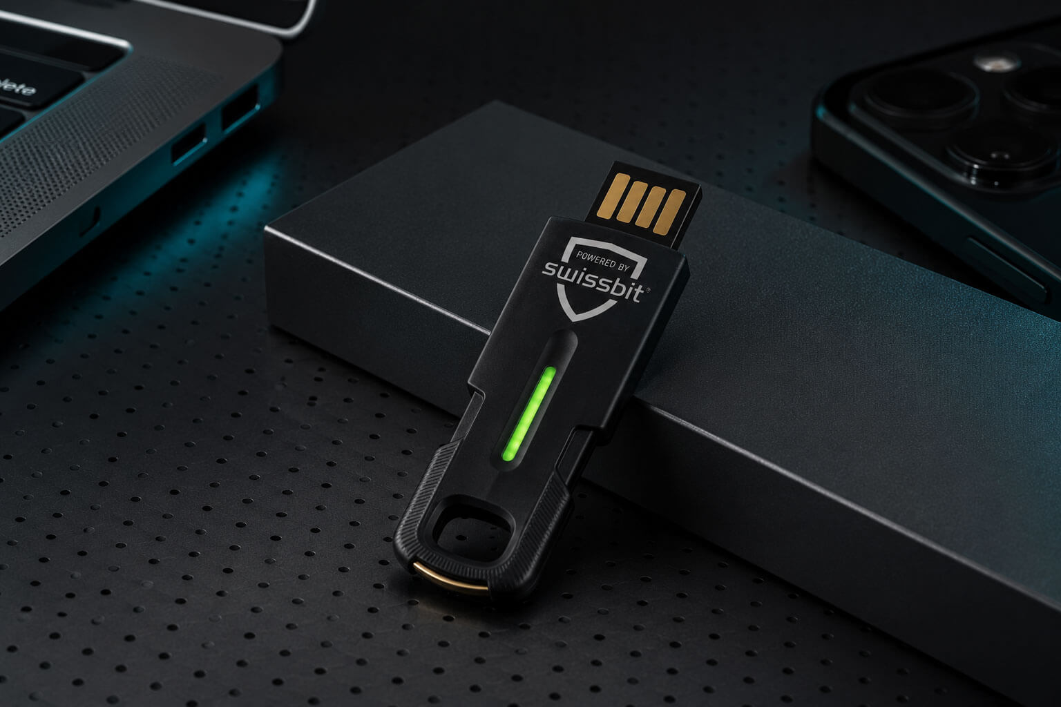 Swissbit iShield Key 2 FIDO2 USB-A – תמונה 2