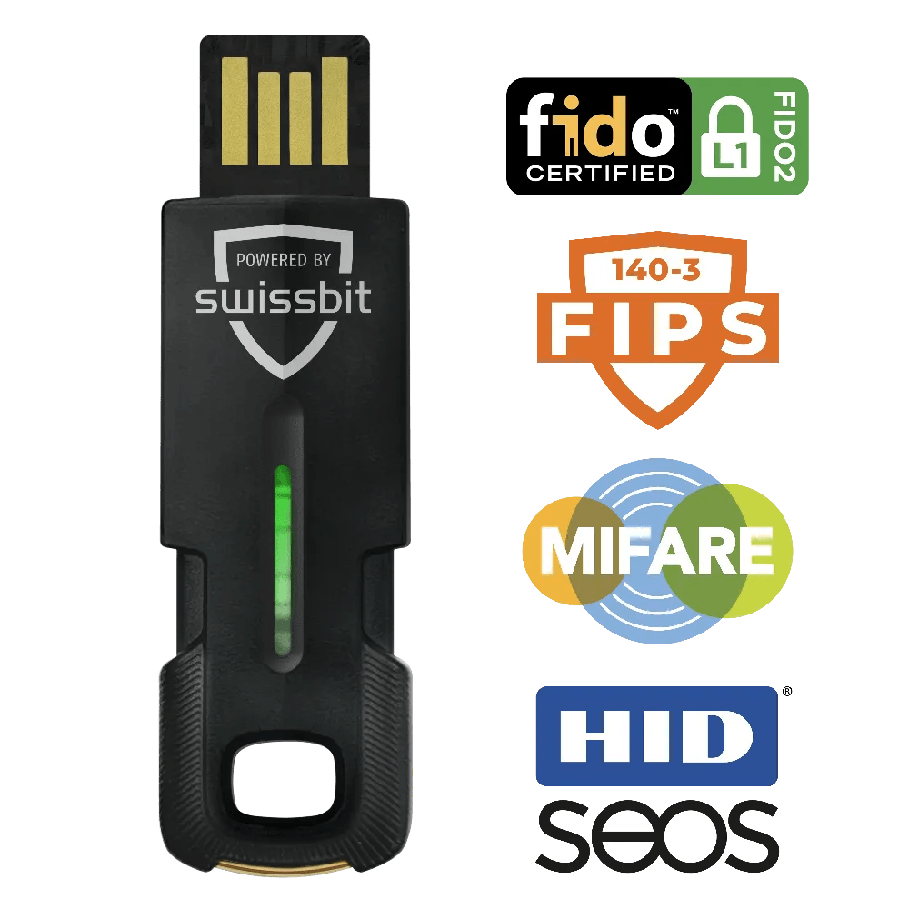 Swissbit iShield Key 2 FIDO2 USB-A