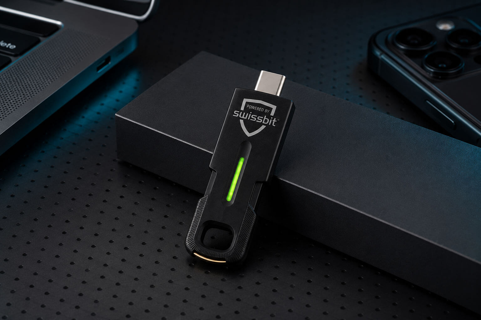 Swissbit iShield Key 2 Pro FIPS HID USB-C + NFC – תמונה 2