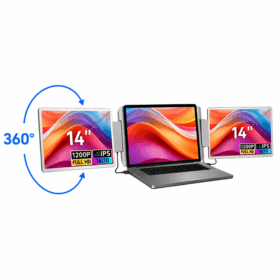XPEND | XP-X2-14U | FHD – מרחיב תצוגה ל-2 מסכים נוספים בגודל 14״