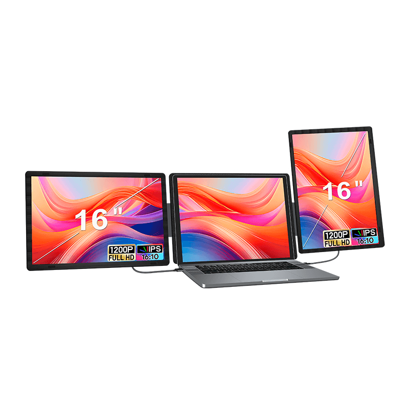 מרחיב מסכים ל 2 מסכים גדול 16" XPEND | XP-X2M-16