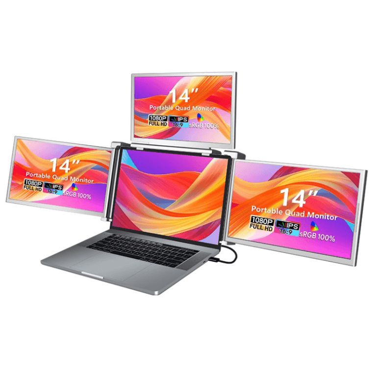 XPEND | XP-X3-14C | FHD – מרחיב תצוגה ל־3 מסכים נוספים בגודל 14"