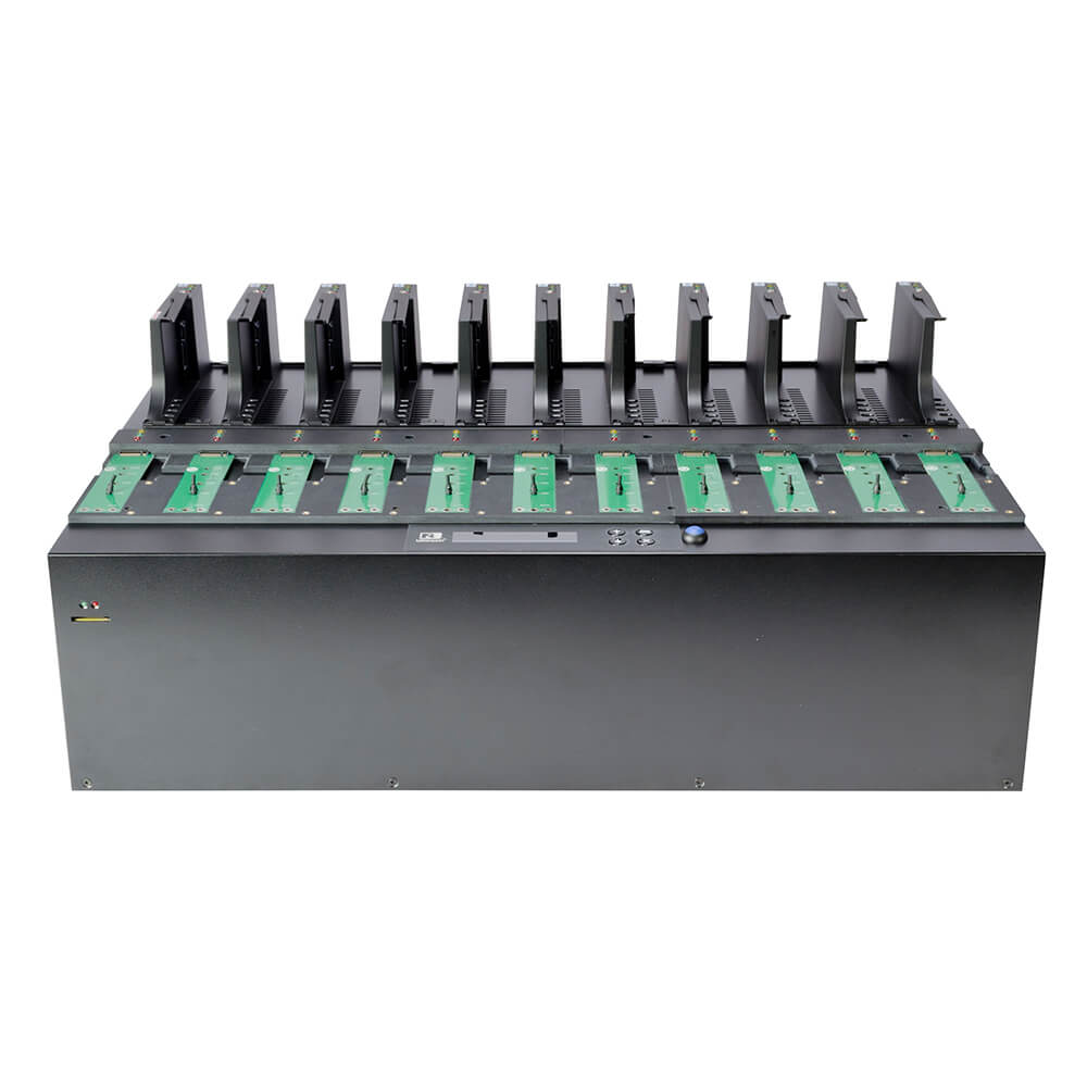 1-10 Auto-detect NVMe/SATA PCIe SSD Duplicator - PH1100