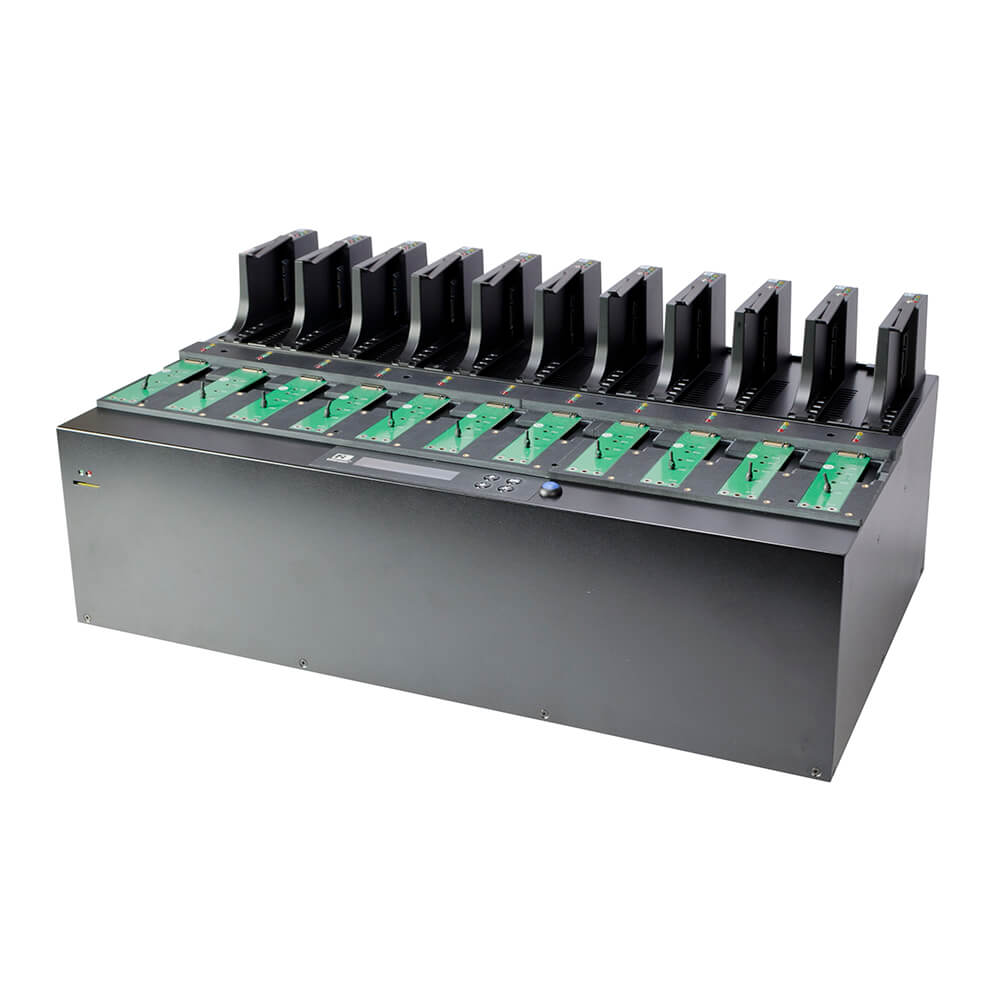 1-10 Auto-detect NVMe/SATA PCIe SSD Duplicator - PH1100 – תמונה 2