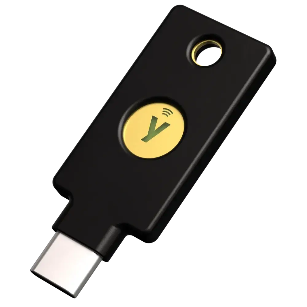 מפתח אבטחה ואימות YubiKey 5C NFC FIPS 140-2
