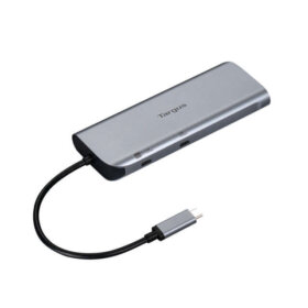 תחנת עגינה טרגוס USB-C עם 2 חיבורי HDMI וטעינה עד 140W צבע כסוף Targus | DOCK427GL