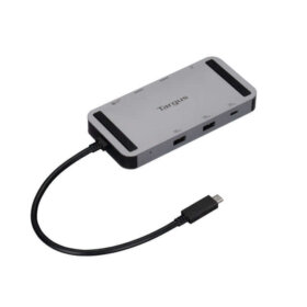תחנת עגינה טרגוס USB4 עם 2 חיבורי HDMI וטעינה עד 140W צבע כסוף Targus | DOCK429GL